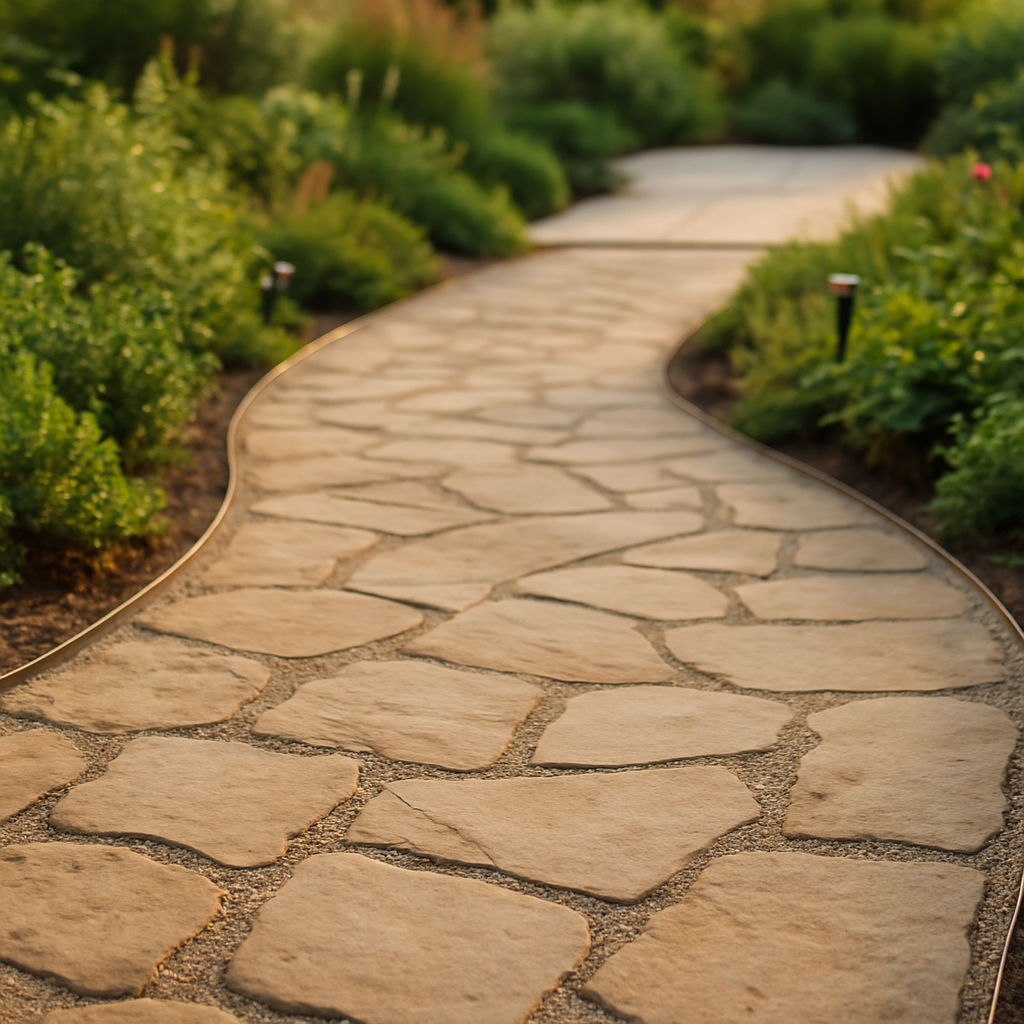 Gartenwege und Pflasterflächen gestalten – GreenandWhiteOutdoors
